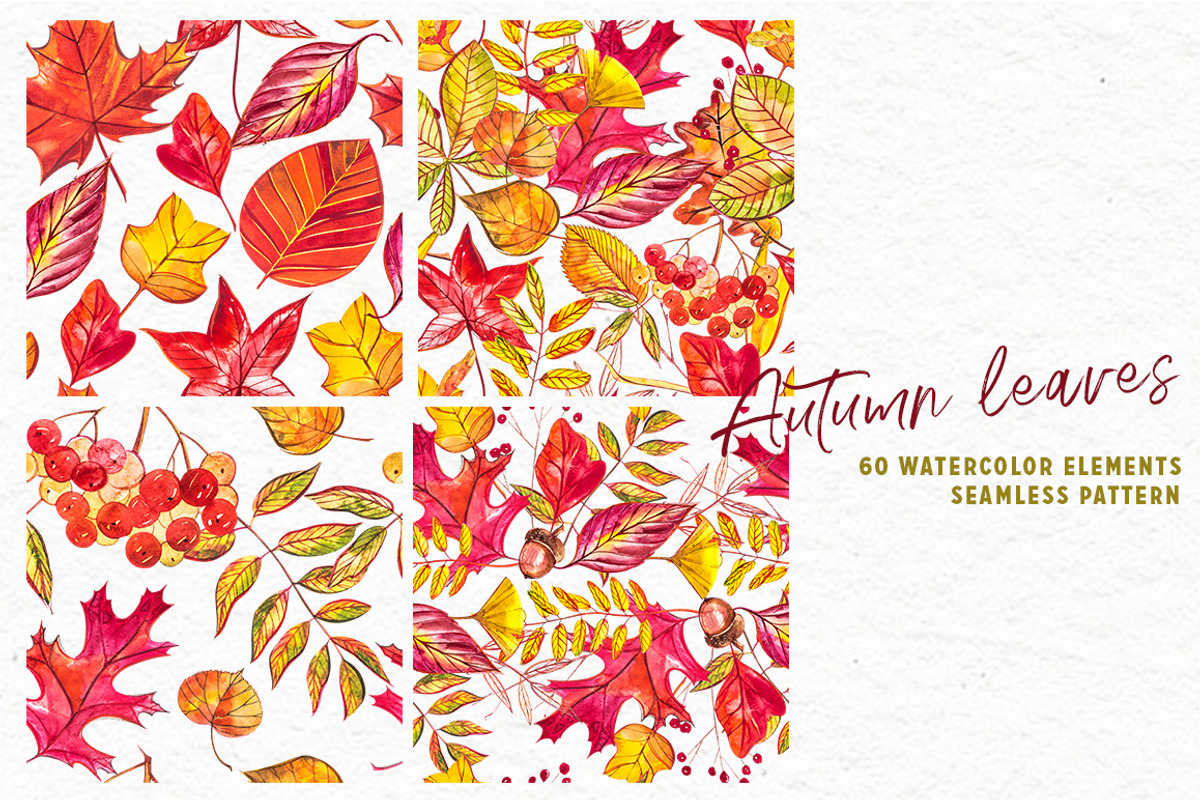 Autumn leaves, a Decorative Illustration by Ann Astro (Photo 8 of 9)