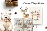 Christmas Magic Watercolor Clipart, an Object Illustration by Pati Paints (Thumbnail 5 of 9)