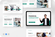 Financial Consultant Keynote, a Presentation Template by Annora Studio (Thumbnail 1 of 5)