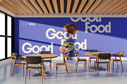 Restaurant Wall Mockup, a Product Mockup by fakhroo (Thumbnail 2 of 2)