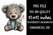 Birthday Teddy Bear Whimsical, an Animal Illustration by Designking (Thumbnail 4 of 5)