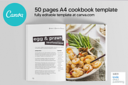 Canva Recipes Cookbook Template, a Magazine Template by DeLaGranSiete (Thumbnail 6 of 9)