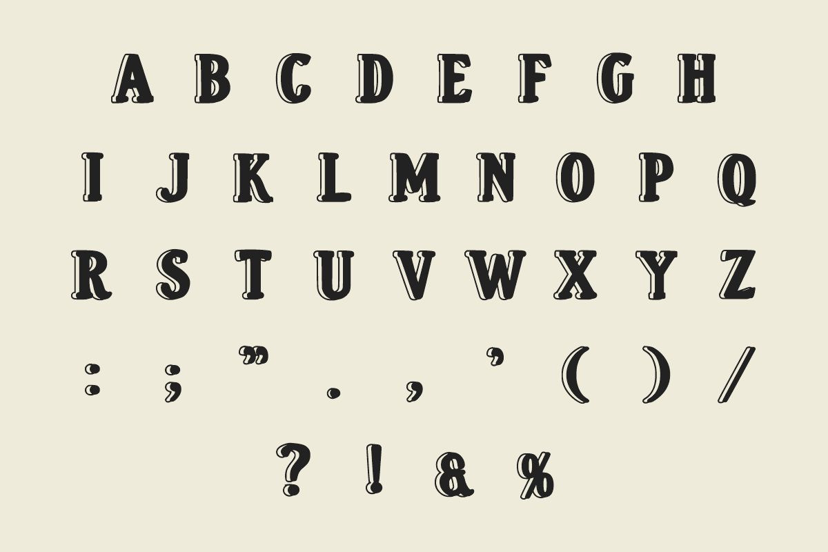 Victory Black, a Blackletter Font by Fourteen Letter (Photo 4 of 7)