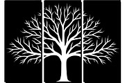 Leafless Tree Silhouette SVG Bundle, an Object Graphic by Designer_Momina (Thumbnail 15 of 20)