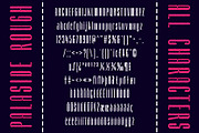 Palaside Rough, a Sans Serif Font by Craft Supply Co. (Thumbnail 8 of 8)