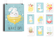 Easter Bunny - spring set, an Animal Illustration by Artnis (Thumbnail 3 of 7)