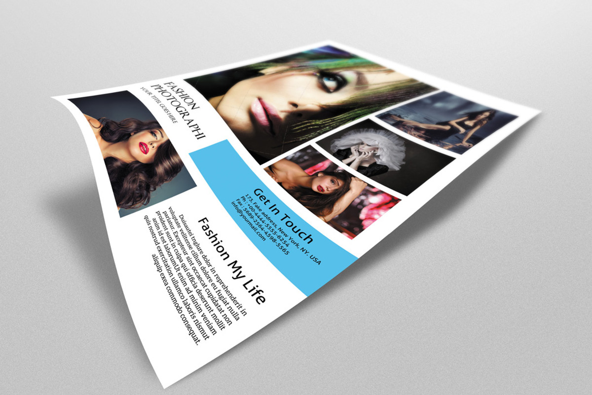 Photography Flyer Template-V183, a Flyer Template by Template Shop (Photo 5 of 8)