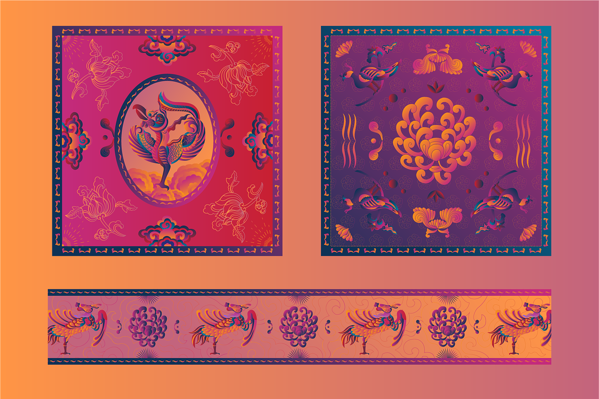 9 Elements | Vietnamese Folk Pattern, a Graphic by hiennguyen_2010 (Photo 7 of 7)