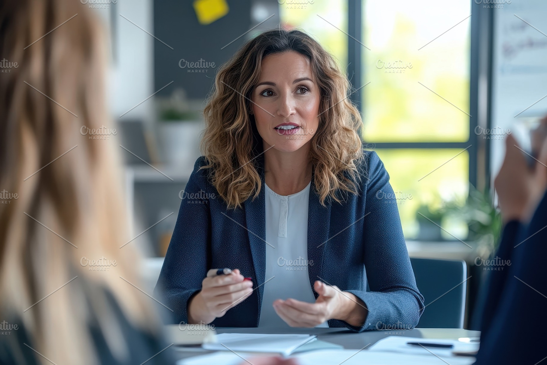 Financial advisor discusses investme, a Photo by Pavel_design
