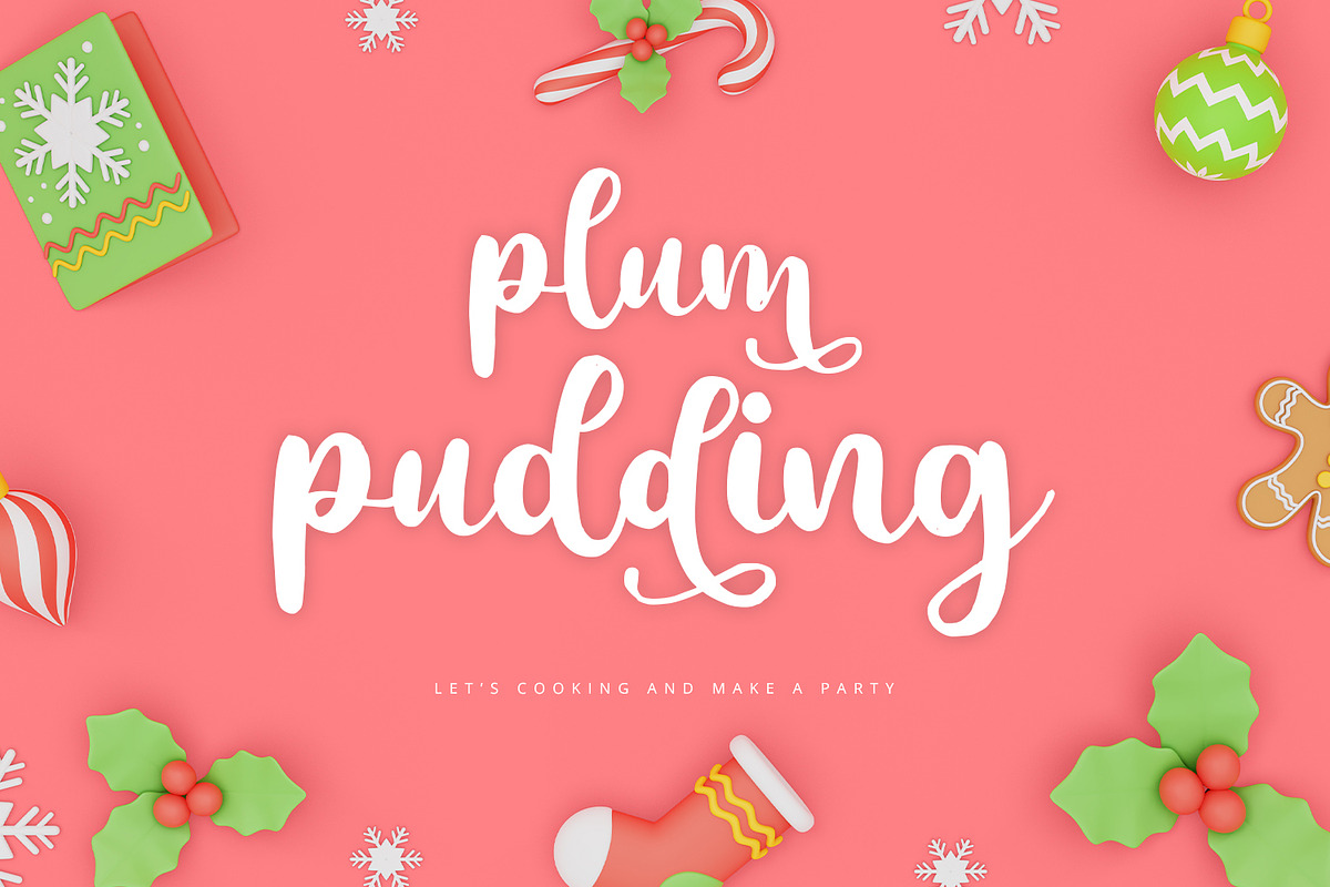 Father Christmas-Modern Script Font, a Script Font by Alpaprana (Photo 7 of 12)