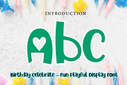 Birthday Celebrate, a Handwritten Font by Wow Magic (Thumbnail 2 of 3)