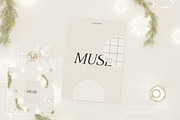 HOLIDAY LETTER | Paper Poster Mockup, a Household Mockup by yuliyuri.studio (Thumbnail 3 of 8)