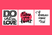 3 Motivational Quotes For Happy Life, a Decorative Illustration by barsrsind (Thumbnail 5 of 5)