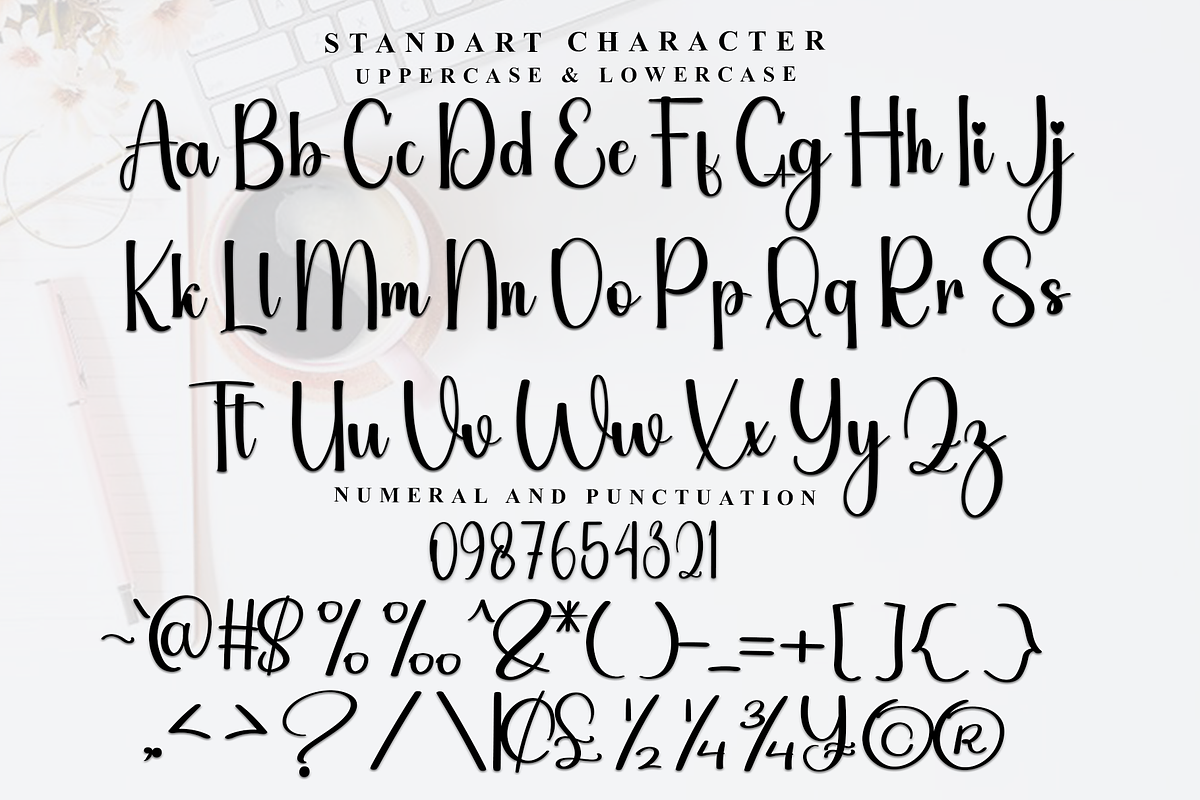 Beauty Calligraphy, a Handwritten Font by InermediaSTUDIO (Photo 5 of 7)