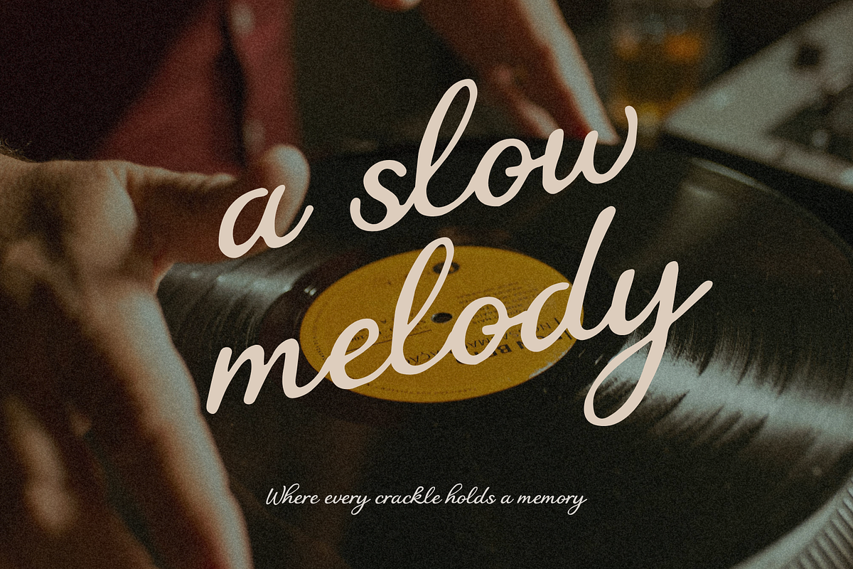 The Florishia – Romantic Nostalgic S, a Script Font by Creacy Studio (Photo 2 of 9)