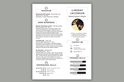 Designer Resume Template | 2 Piece, a Resume Template by Scribbled Napkin Design (Thumbnail 2 of 3)