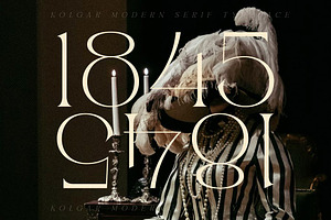 Kolgar Modern Serif Typeface