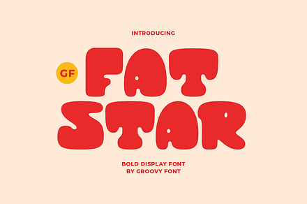 GF Fatstar - Bold Display Font