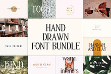 HAND DRAWN FONT BUNDLE