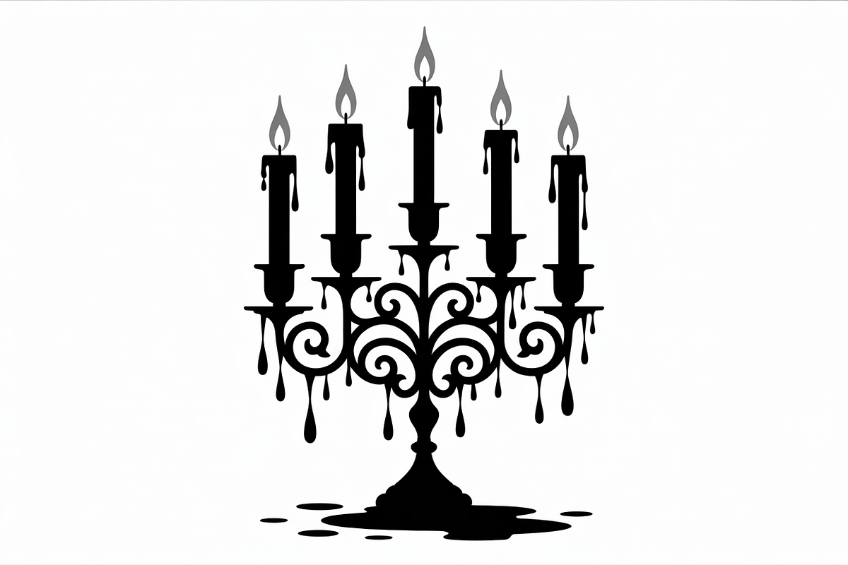 Candle silhouette vector, an Illustration by Amazin_art (Photo 6 of 13)