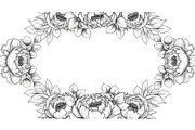 Floral Frame SVG Bundle, an Illustration by Gaye Art (Thumbnail 16 of 31)