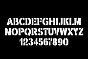 Milan Stencil - Urban City Font, a Slab Serif Font by vladocar (Thumbnail 6 of 7)