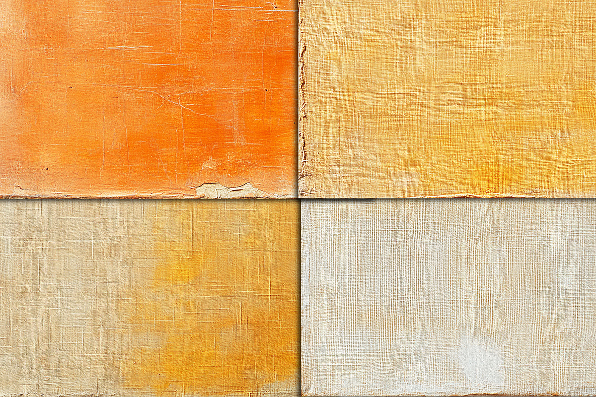 Orange Linen Canvas Digital Textures, a Texture Graphic by Area (Photo 7 of 18)