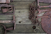 old hand tools of labor flat lay, an Industrial Photo by VetalStock (Thumbnail 7 of 11)