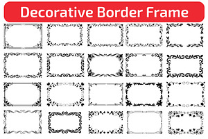 Elegant Decorative Border Frame, a Decorative Illustration by himelgfx