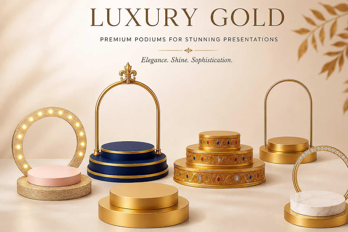 3D Product Podiums & Display Stages, an Object Graphic by MarisoArt (Photo 5 of 16)