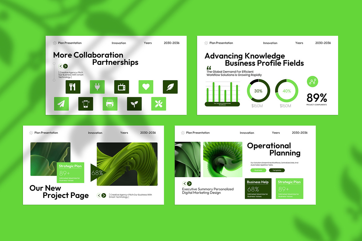 Executive Future Plan Presentation, a Presentation Template by Soraclod (Photo 4 of 9)