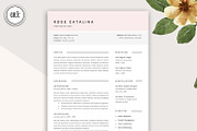 Professional Resume Template - Word, a Resume Template by GResume (Thumbnail 2 of 7)