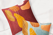 Pillows & Bedsheet Mock-ups, a Print Template by Mocca Mockups Store (Thumbnail 3 of 5)