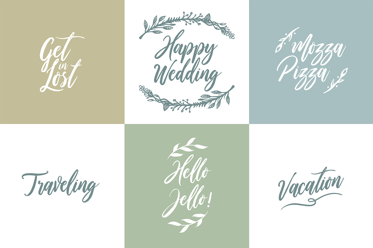 Wild Ones, a Script Font by Dikas Studio (Photo 3 of 8)