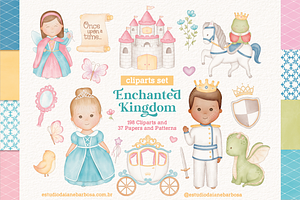 Enchanted Kingdom - Cliparts Set