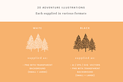 Adventure Vector Illustrations, an Illustration by Emma Webb Studio (Thumbnail 4 of 7)
