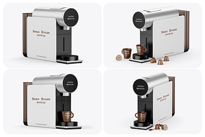 Coffee Machine Mockups