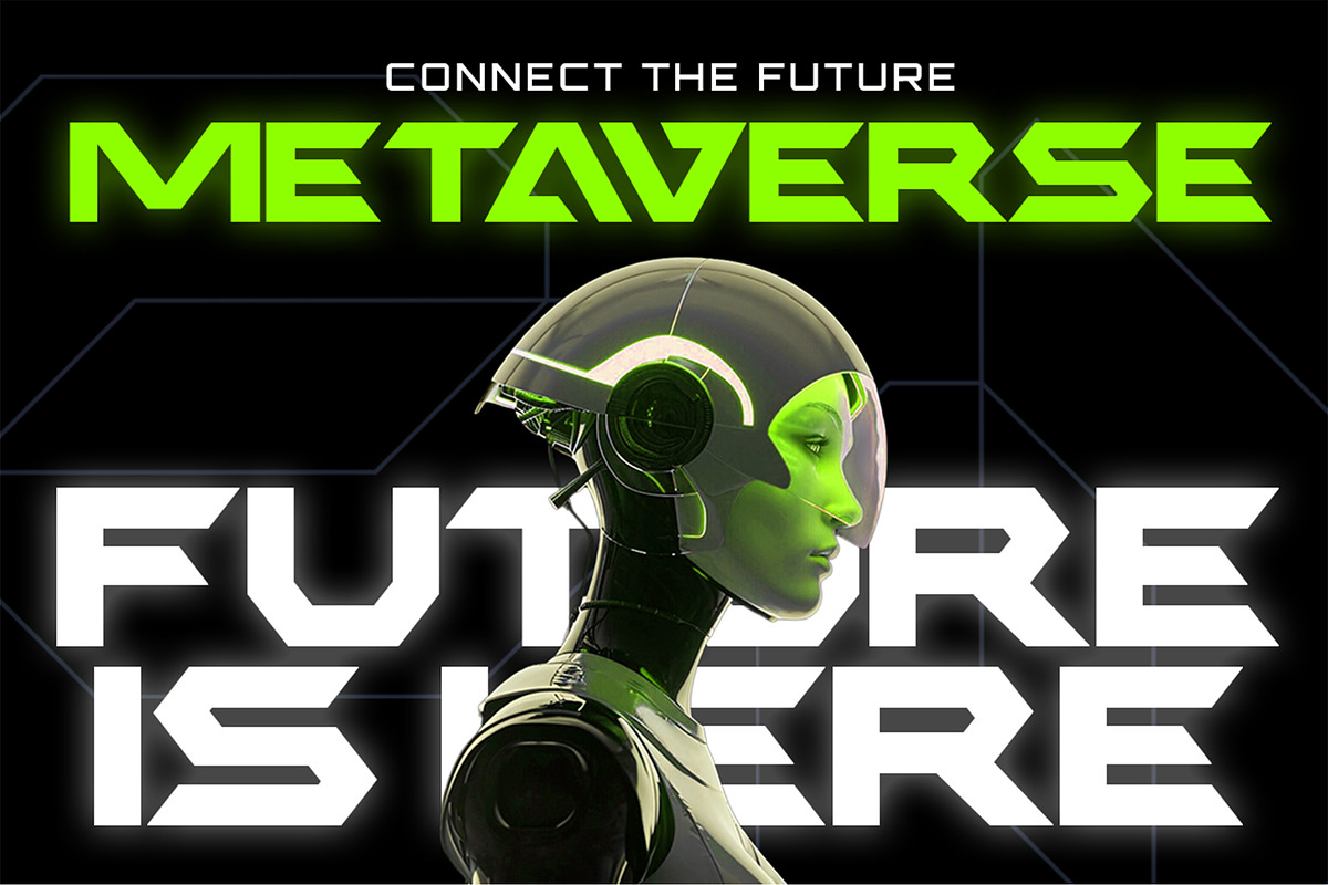 Halford – Futuristic Geometric Font, a Font by Pekotype (Photo 9 of 16)