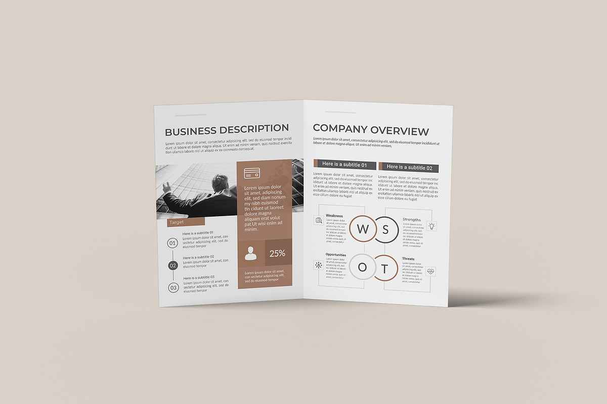 A4 Bifold Brochure Mockup Bundles, a Brochure Template by Graphic Aesthetic (Photo 7 of 20)
