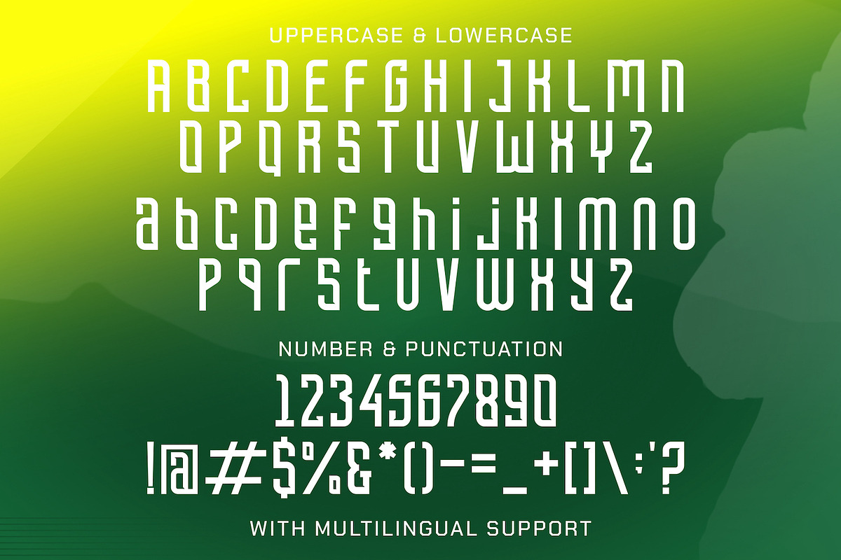Bugar Sport - Sporty Display Font, a Sans Serif Font by StringLabs (Photo 10 of 10)