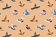 Witch, wizard hats set + patterns, an Object Illustration by PaperTrident (Thumbnail 19 of 20)