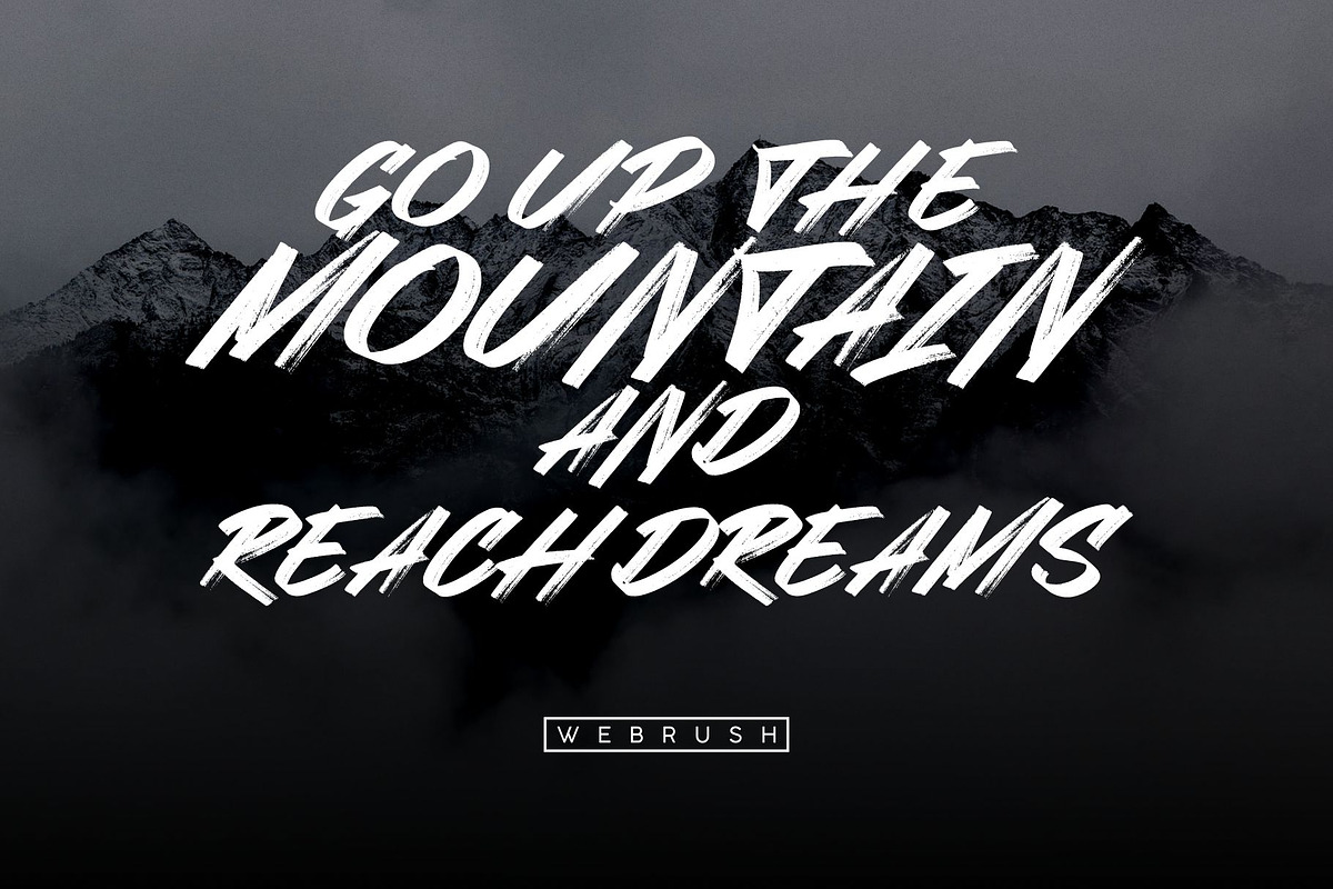 Webrush, a Blackletter Font by Garisman Std (Photo 4 of 7)