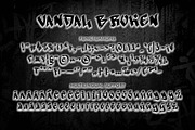 Vandal Broken, a Handwritten Font by Yoga Letter (Thumbnail 5 of 5)
