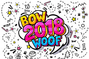 Happy New Year word bubble., an Illustration by VectorStory (Thumbnail 7 of 7)