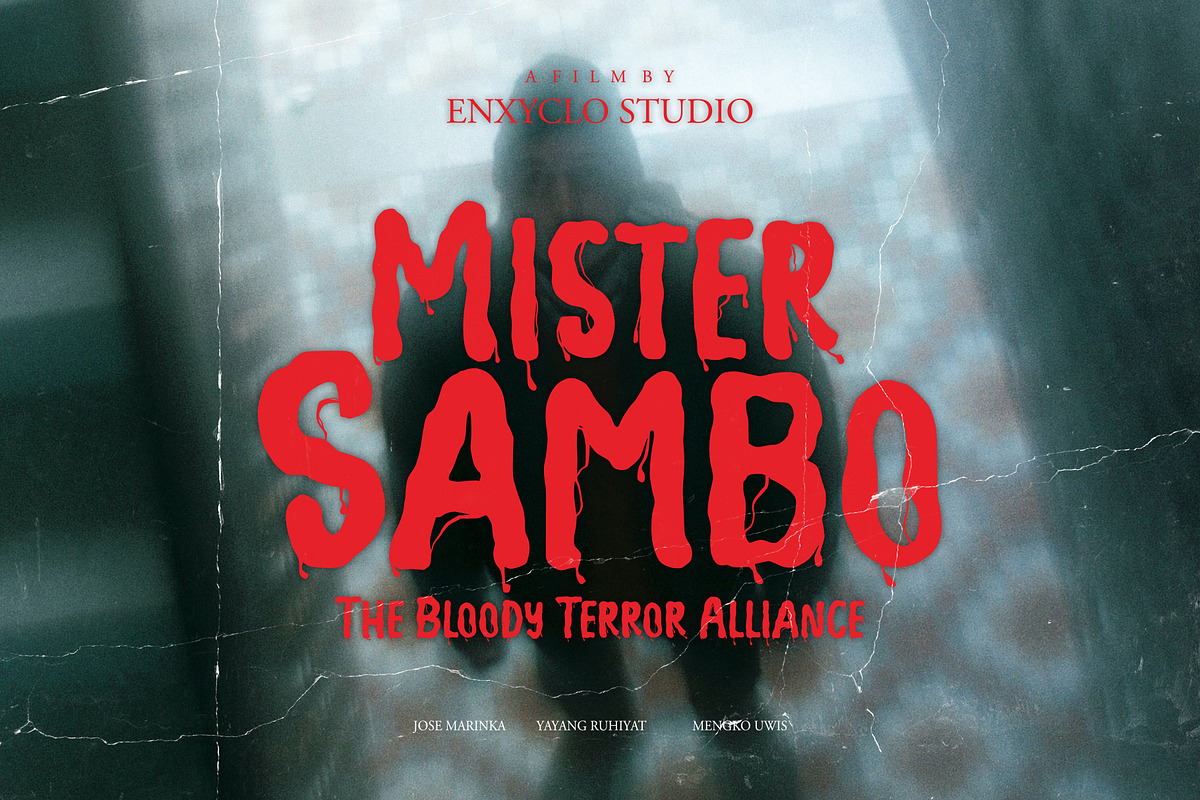 NCL HALLOWEEN DANGER - Bloody Horror, a Handwritten Font by Enxyclo Studio (Photo 10 of 10)