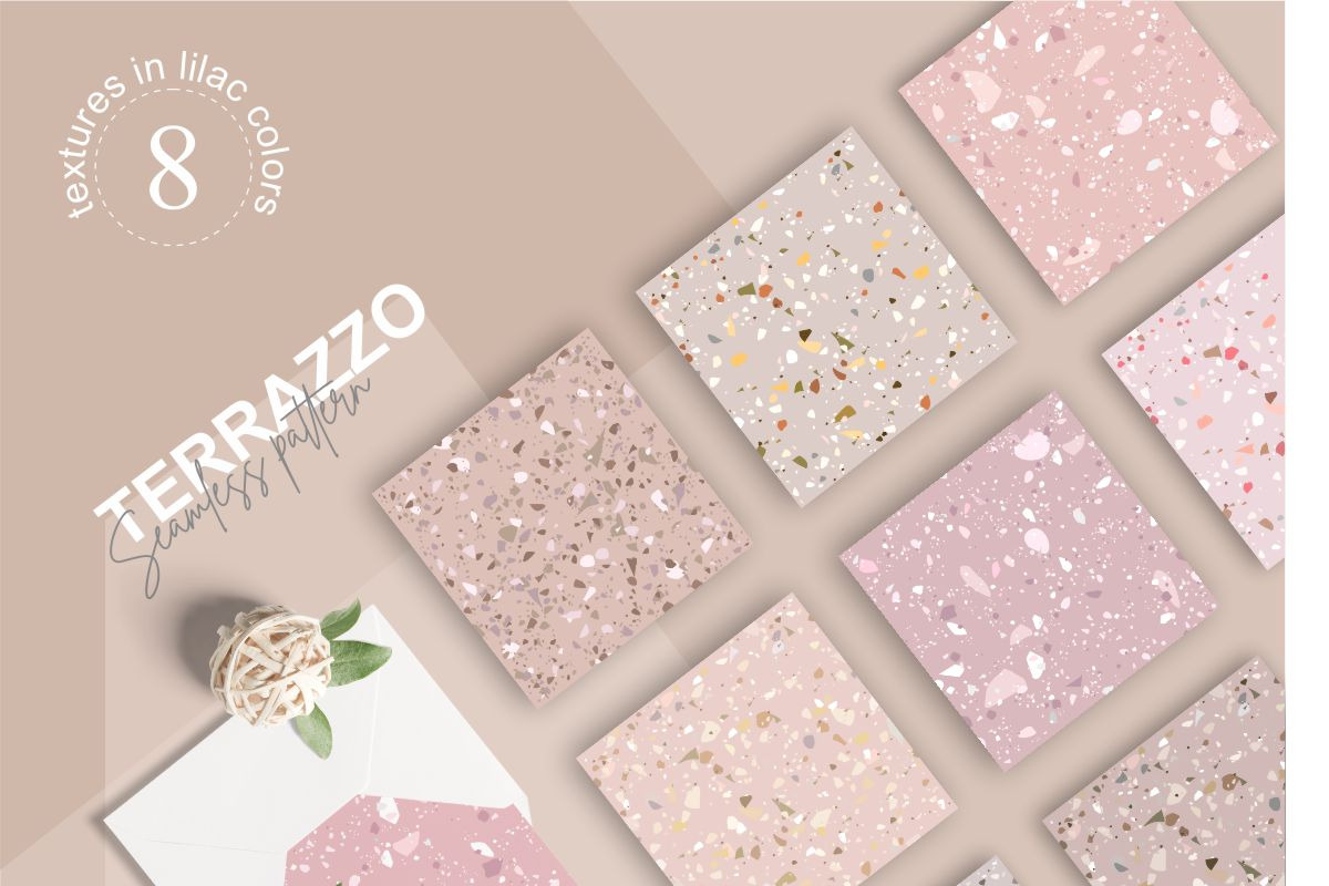 TERRAZZO - seamless pattern., a Texture Graphic by Collection by VY (Photo 4 of 13)