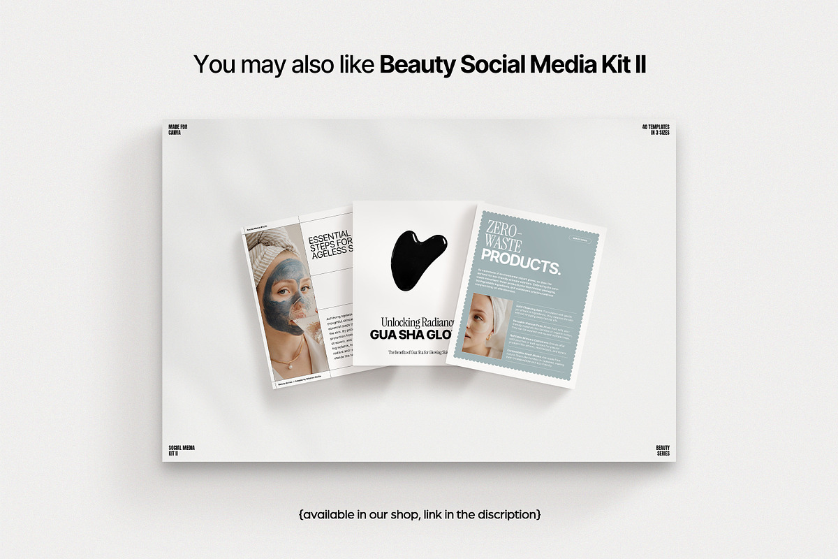Beauty - Social Media Kit (IV), a Social Media Template by Wildnun Studio (Photo 18 of 19)
