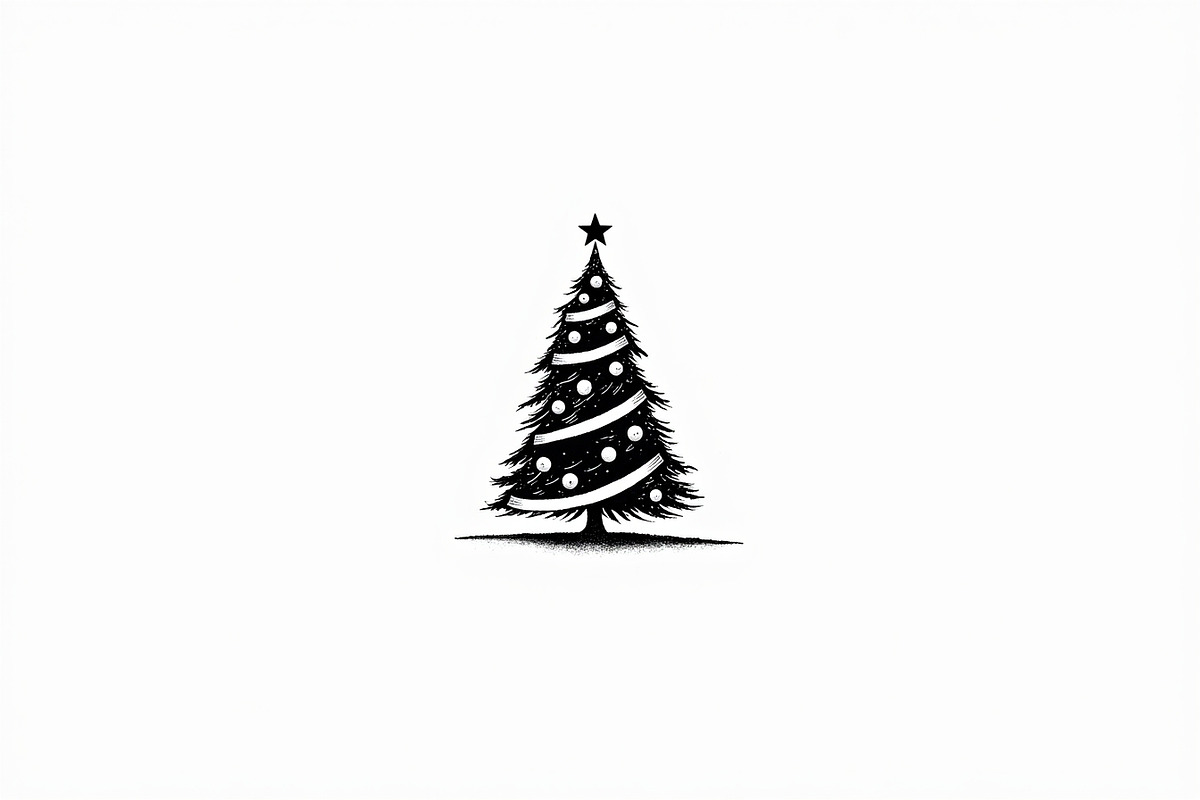 Christmas Tree Ornament Design Pack, an Illustration by musafir_fashion (Photo 9 of 21)