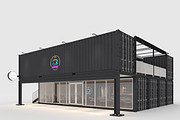 3D Model Container Cafe 14, an Architecture 3D Model by SR 3D Visual (Thumbnail 5 of 19)