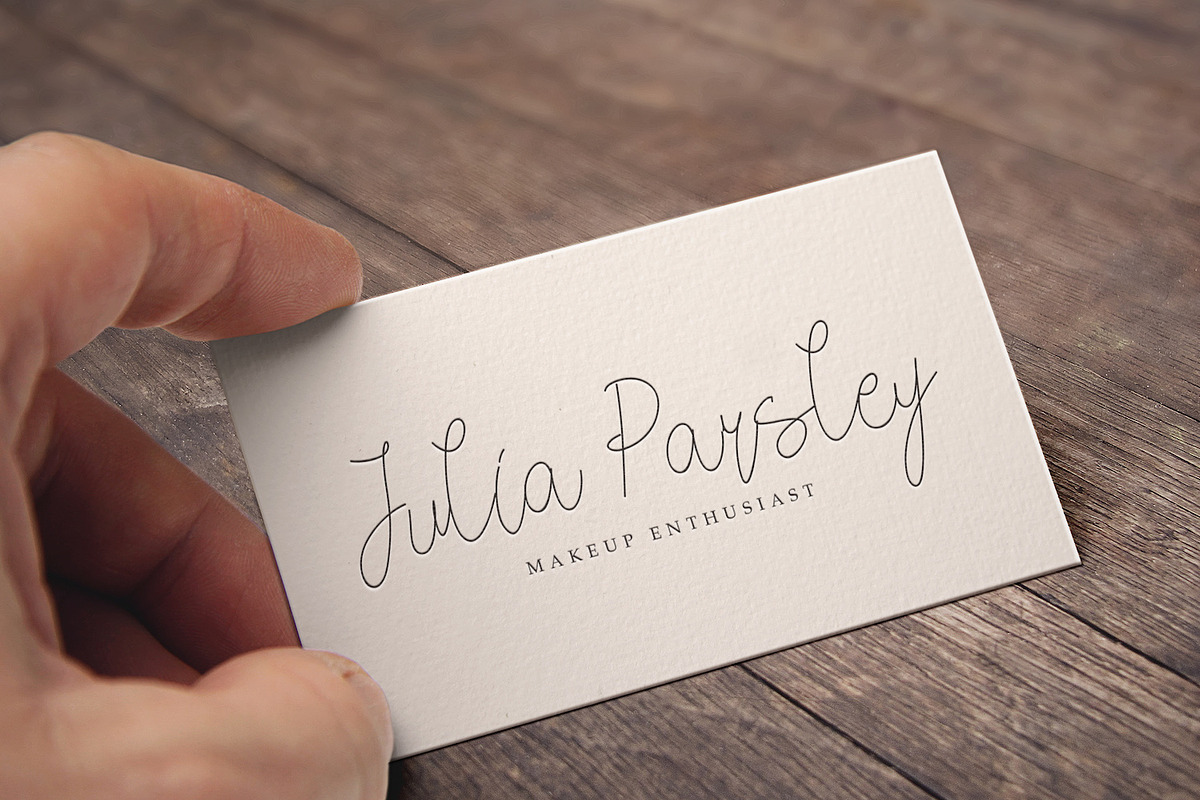 Justhin - Monoline Script Font, a Script Font by StringLabs (Photo 4 of 7)